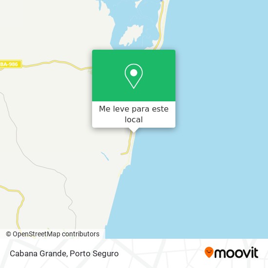 Cabana Grande mapa