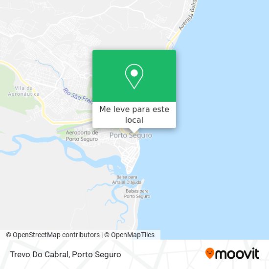 Trevo Do Cabral mapa