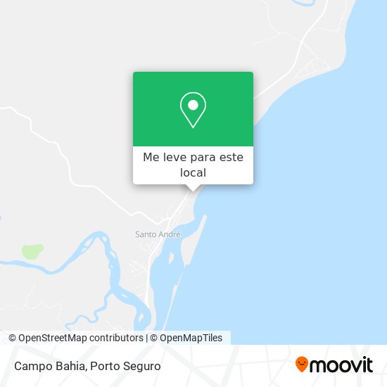 Campo Bahia mapa