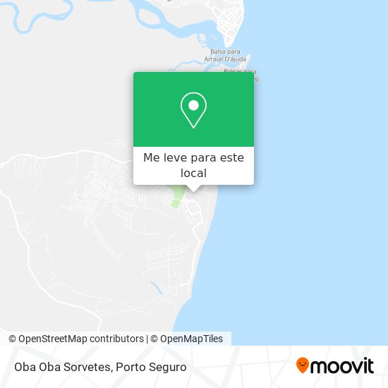 Oba Oba Sorvetes mapa