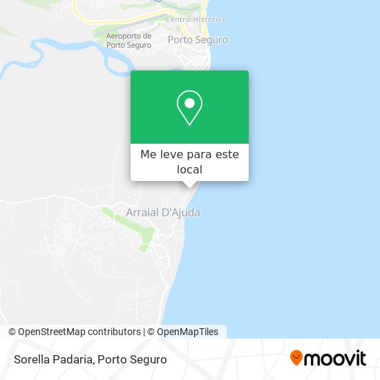 Sorella Padaria mapa