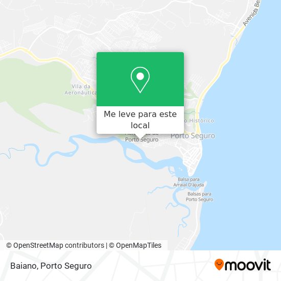 Baiano mapa