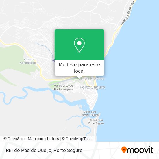 REI do Pao de Queijo mapa
