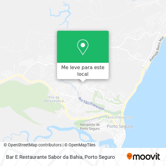 Bar E Restaurante Sabor da Bahia mapa