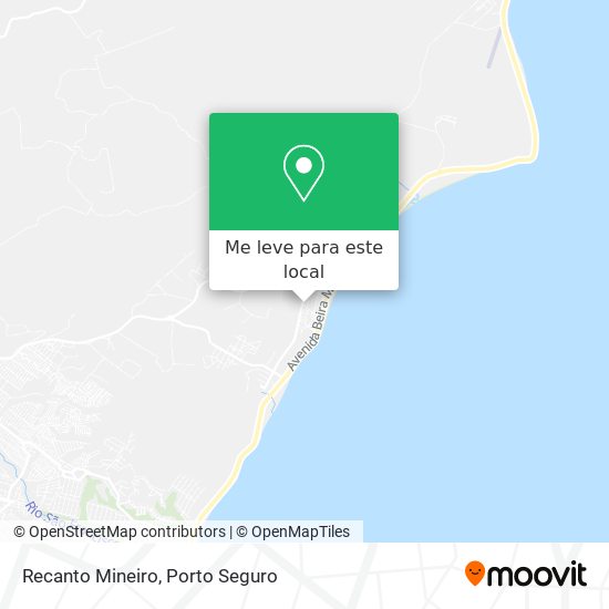 Recanto Mineiro mapa