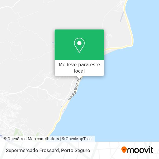 Supermercado Frossard mapa