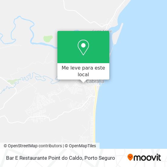 Bar E Restaurante Point do Caldo mapa