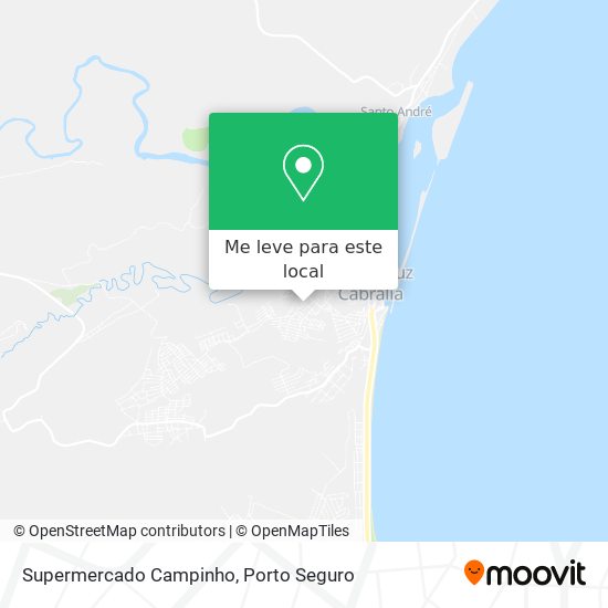 Supermercado Campinho mapa
