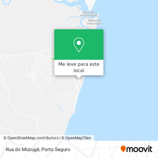 Rua do Mucugê mapa
