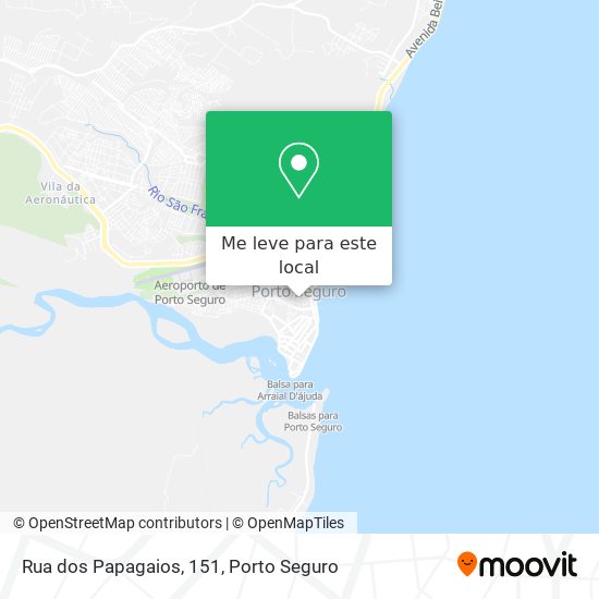 Rua dos Papagaios, 151 mapa