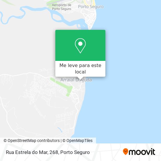 Rua Estrela do Mar, 268 mapa