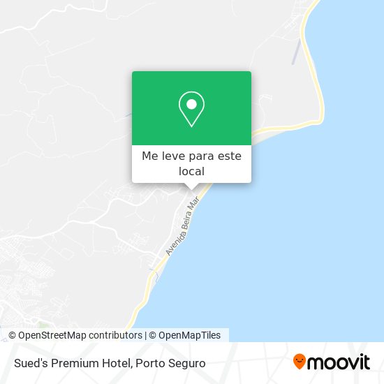 Sued's Premium Hotel mapa