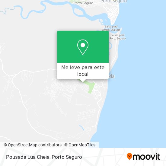 Pousada Lua Cheia mapa