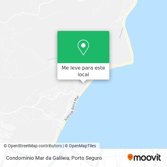 Condominio Mar da Galileia mapa