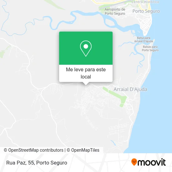 Rua Paz, 55 mapa
