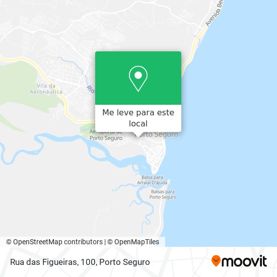 Rua das Figueiras, 100 mapa