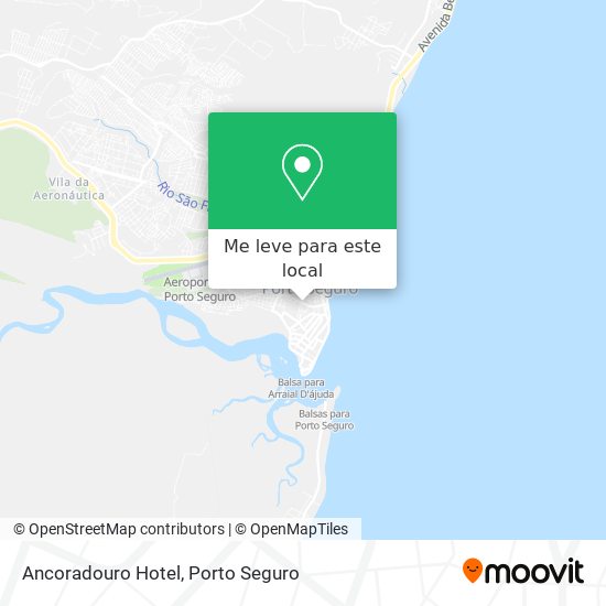 Ancoradouro Hotel mapa