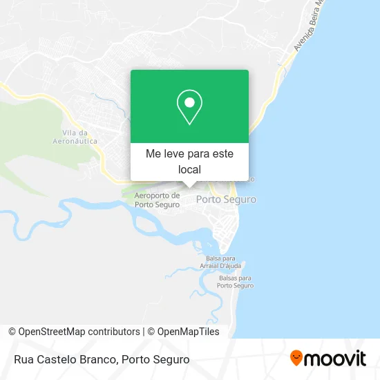 Rua Castelo Branco mapa