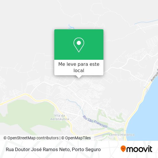 Rua Doutor José Ramos Neto mapa