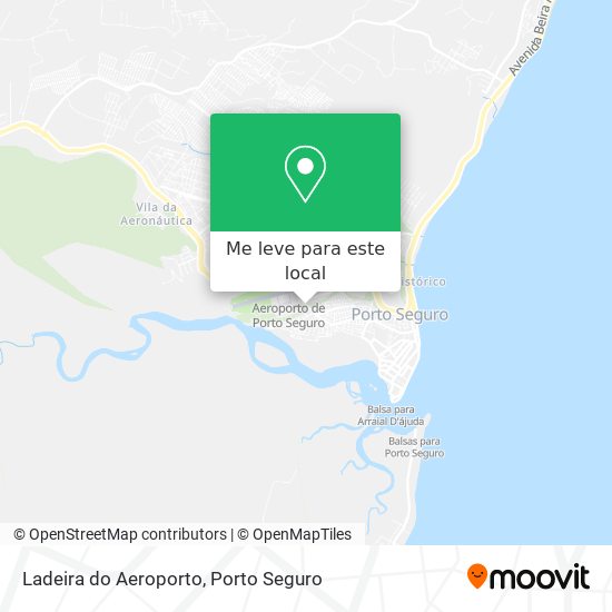 Ladeira do Aeroporto mapa