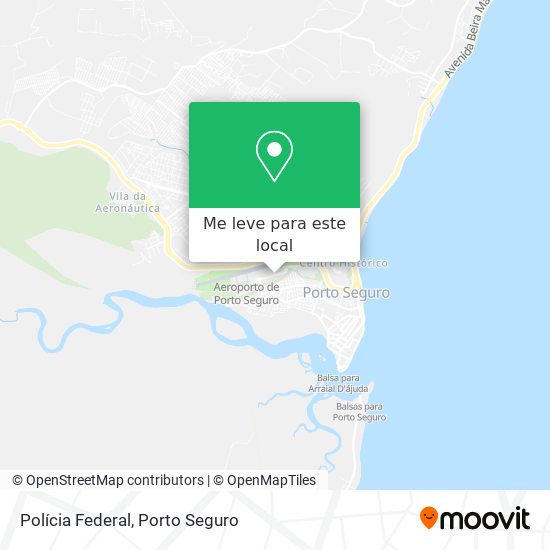 Polícia Federal mapa