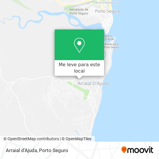 Arraial d'Ajuda mapa