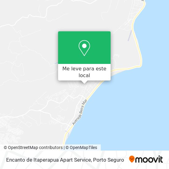 Encanto de Itaperapua Apart Service mapa
