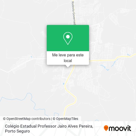 Colégio Estadual Professor Jairo Alves Pereira mapa