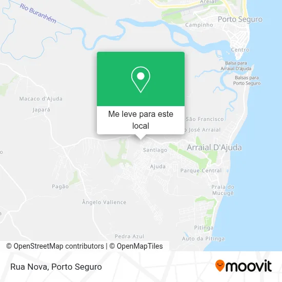 Rua Nova mapa