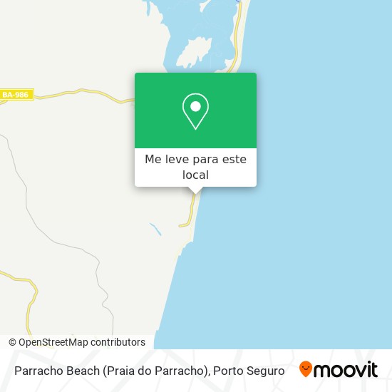 Parracho Beach (Praia do Parracho) mapa