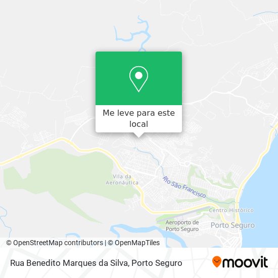 Rua Benedito Marques da Silva mapa