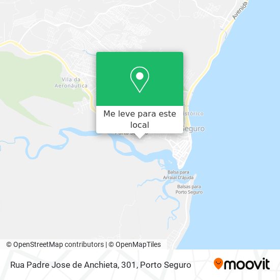 Rua Padre Jose de Anchieta, 301 mapa