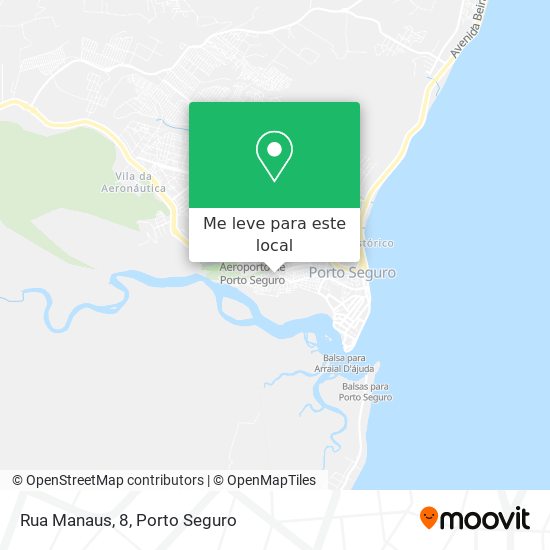 Rua Manaus, 8 mapa