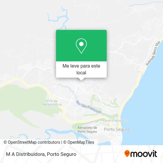 M A Distribuidora mapa