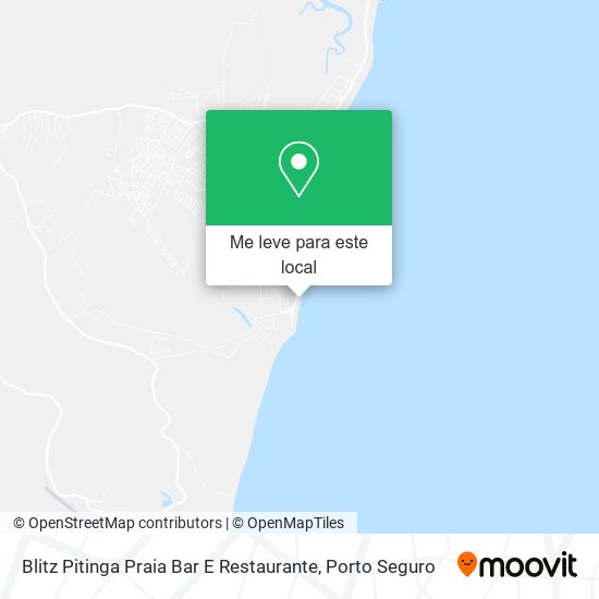 Blitz Pitinga Praia Bar E Restaurante mapa