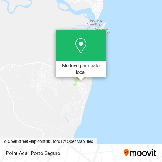 Point Acai mapa