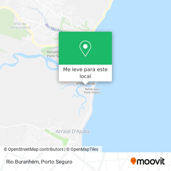 Rio Buranhém mapa