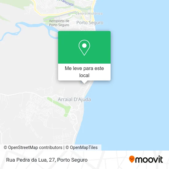 Rua Pedra da Lua, 27 mapa