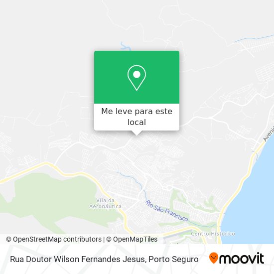 Rua Doutor Wilson Fernandes Jesus mapa