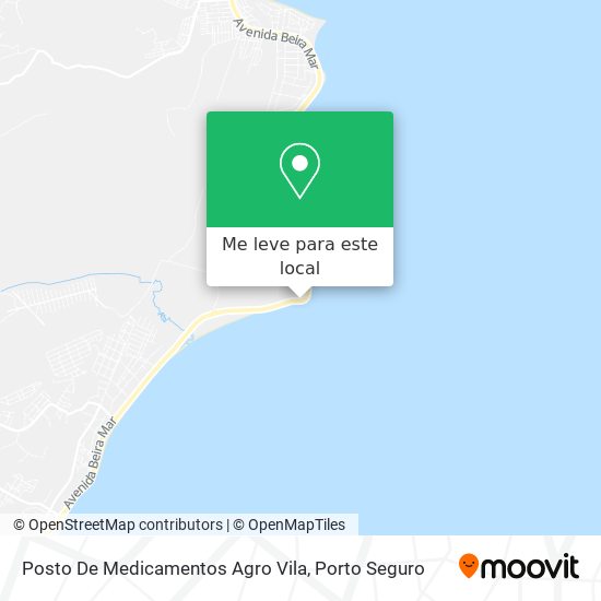 Posto De Medicamentos Agro Vila mapa