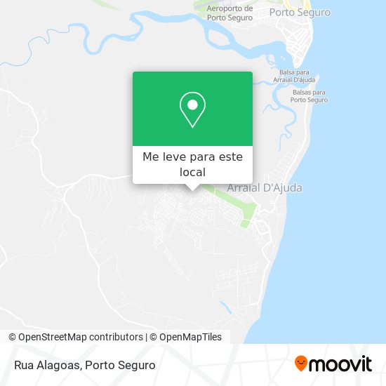 Rua Alagoas mapa