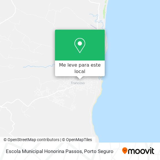 Escola Municipal Honorina Passos mapa