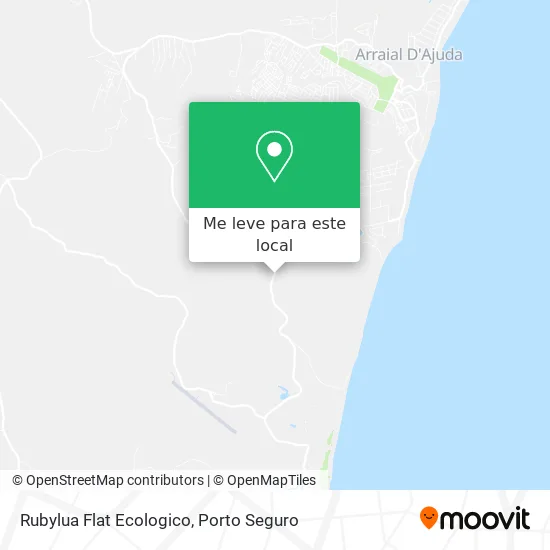 Rubylua Flat Ecologico mapa