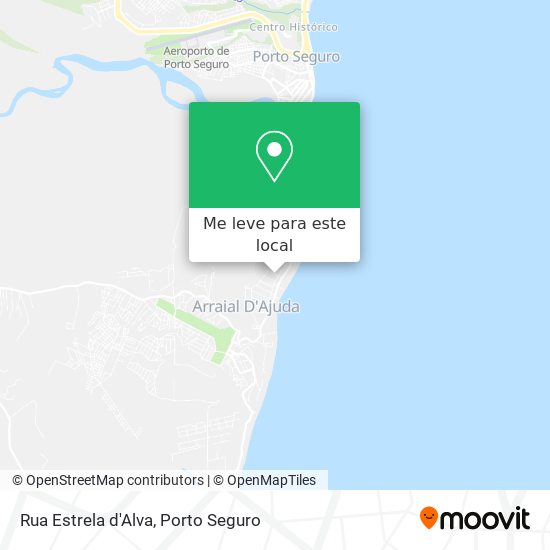Rua Estrela d'Alva mapa