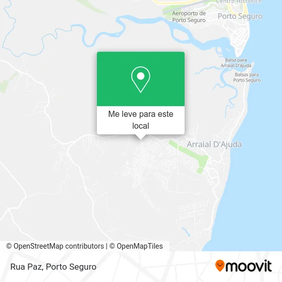 Rua Paz mapa