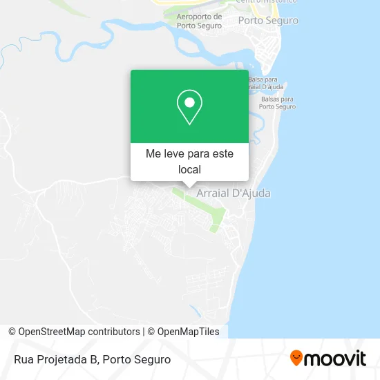 Rua Projetada B mapa