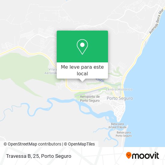 Travessa B, 25 mapa