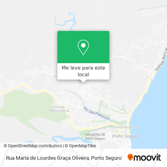 Rua Maria de Lourdes Graça Oliveira mapa