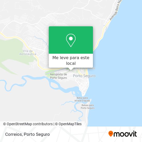Correios mapa
