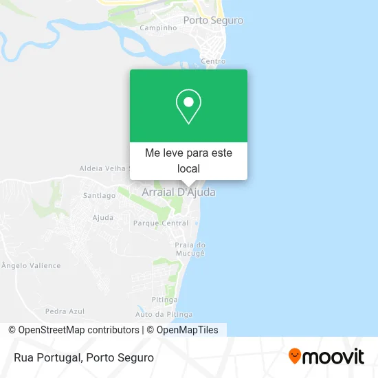 Rua Portugal mapa